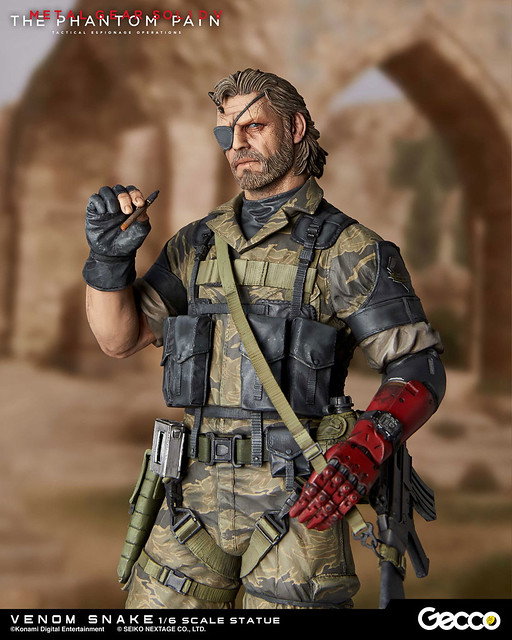 Metal Gear Solid V: The Phantom Pain / Venom Snake 1/6 Scale Statue from  Gecco Corp